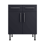 Base Drawerline 700 Assembled Kitchen Unit Matt Indigo Blue