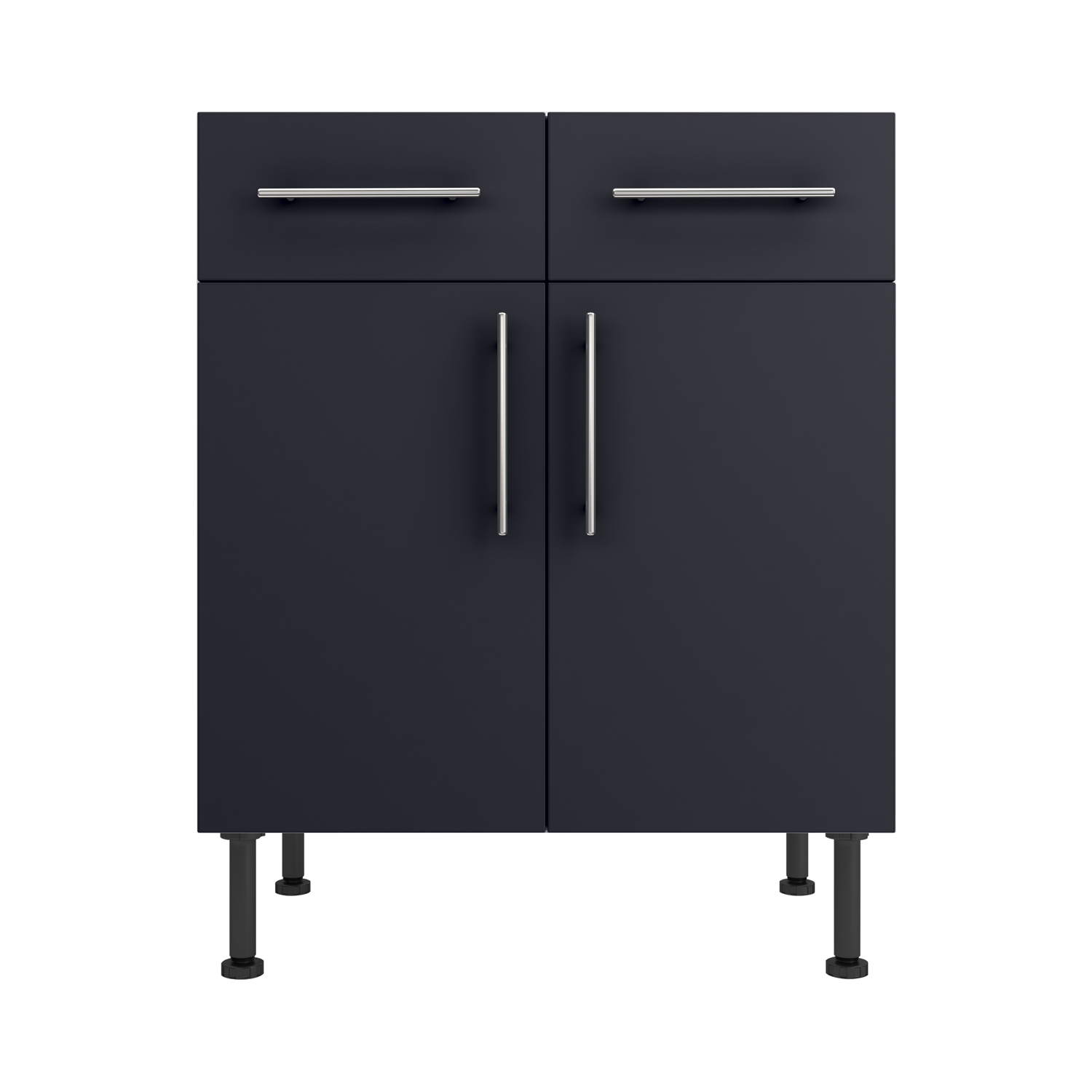 Base Drawerline 700 Assembled Kitchen Unit Matt Indigo Blue