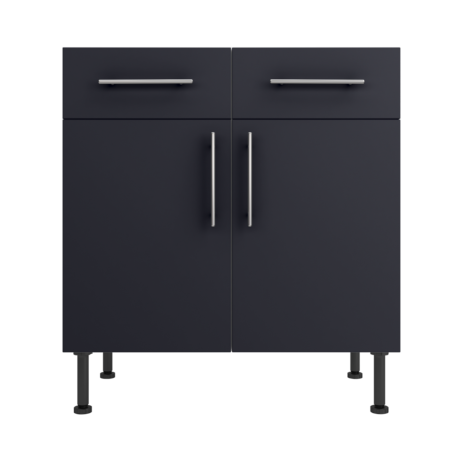 Base Drawerline 800 Assembled Kitchen Unit Matt Indigo Blue