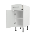Base Drawerline 350 Assembled Kitchen Unit matt light grey