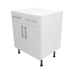 Base Drawerline 700 Assembled Kitchen Unit matt light grey