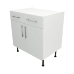Base Drawerline 800 Assembled Kitchen Unit matt light grey