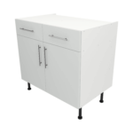 Base Drawerline 900 Assembled Kitchen Unit matt light grey