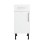 Base Drawerline 400 Assembled Kitchen Unit Matt White