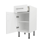 Base Drawerline 400 Assembled Kitchen Unit Matt White