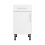 Base Drawerline 450 Assembled Kitchen Unit Matt White