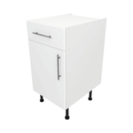 Base Drawerline 450 Assembled Kitchen Unit Matt White
