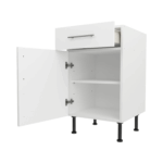 Base Drawerline 500 Assembled Kitchen Unit Matt White