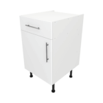 Base Drawerline 500 Assembled Kitchen Unit Matt White