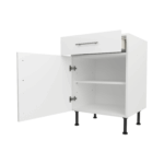 Base Drawerline 600 Assembled Kitchen Unit Matt White