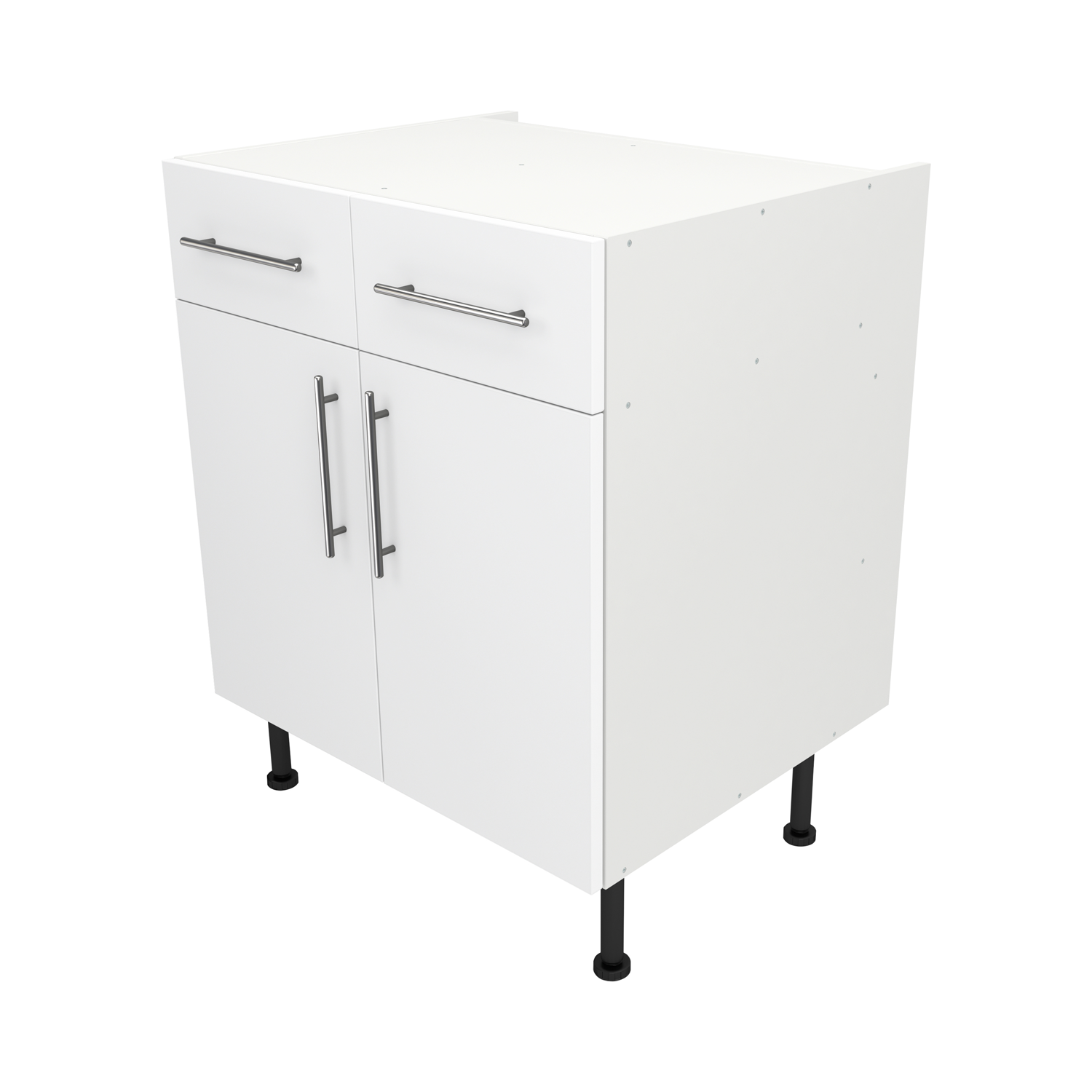 Base Drawerline 700 Assembled Kitchen Unit Matt White