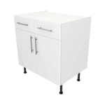 Base Drawerline 800 Assembled Kitchen Unit Matt White