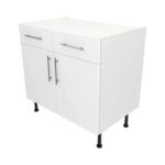 Base Drawerline 900 Assembled Kitchen Unit Matt White