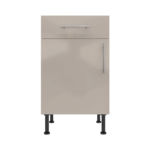 Base Drawerline 500 Assembled Kitchen Unit cashmere gloss