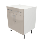 Base Drawerline 700 Assembled Kitchen Unit cashmere gloss