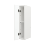 Modern Pre Assembled 150mm fitted kitchen wall unit white gloss