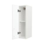 Modern Pre Assembled 200mm fitted kitchen wall unit white gloss