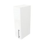 Modern Pre Assembled 200mm fitted kitchen wall unit white gloss