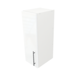 Modern Pre Assembled 250mm fitted kitchen wall unit white gloss