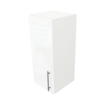 Modern Pre Assembled 300mm fitted kitchen wall unit white gloss