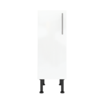 Modern Pre Assembled 300mm fitted kitchen base unit white gloss
