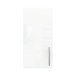 Modern Pre Assembled 350mm fitted kitchen wall unit white gloss