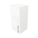 Modern Pre Assembled 350mm fitted kitchen wall unit white gloss