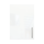 Modern Pre Assembled 500mm fitted kitchen wall unit white gloss