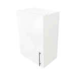Modern Pre Assembled 500mm fitted kitchen wall unit white gloss