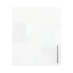 Modern Pre Assembled 600mm fitted kitchen wall unit white gloss