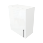 Modern Pre Assembled 600mm fitted kitchen wall unit white gloss