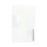 Modern Pre Assembled 450mm fitted kitchen wall unit white gloss